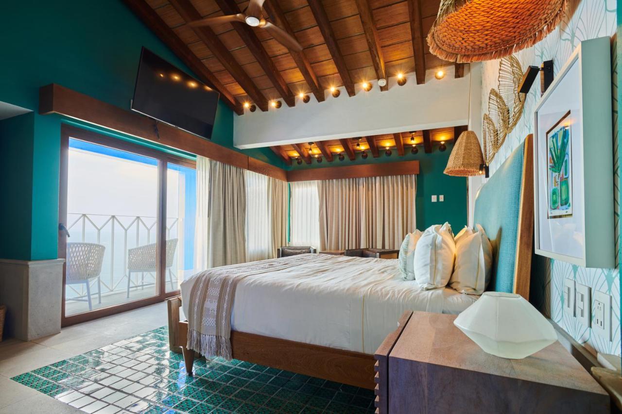 Hotel Luxury Patio Azul (Adults Only) Puerto Vallarta Exteriér fotografie Suite at the Hotel Habitas