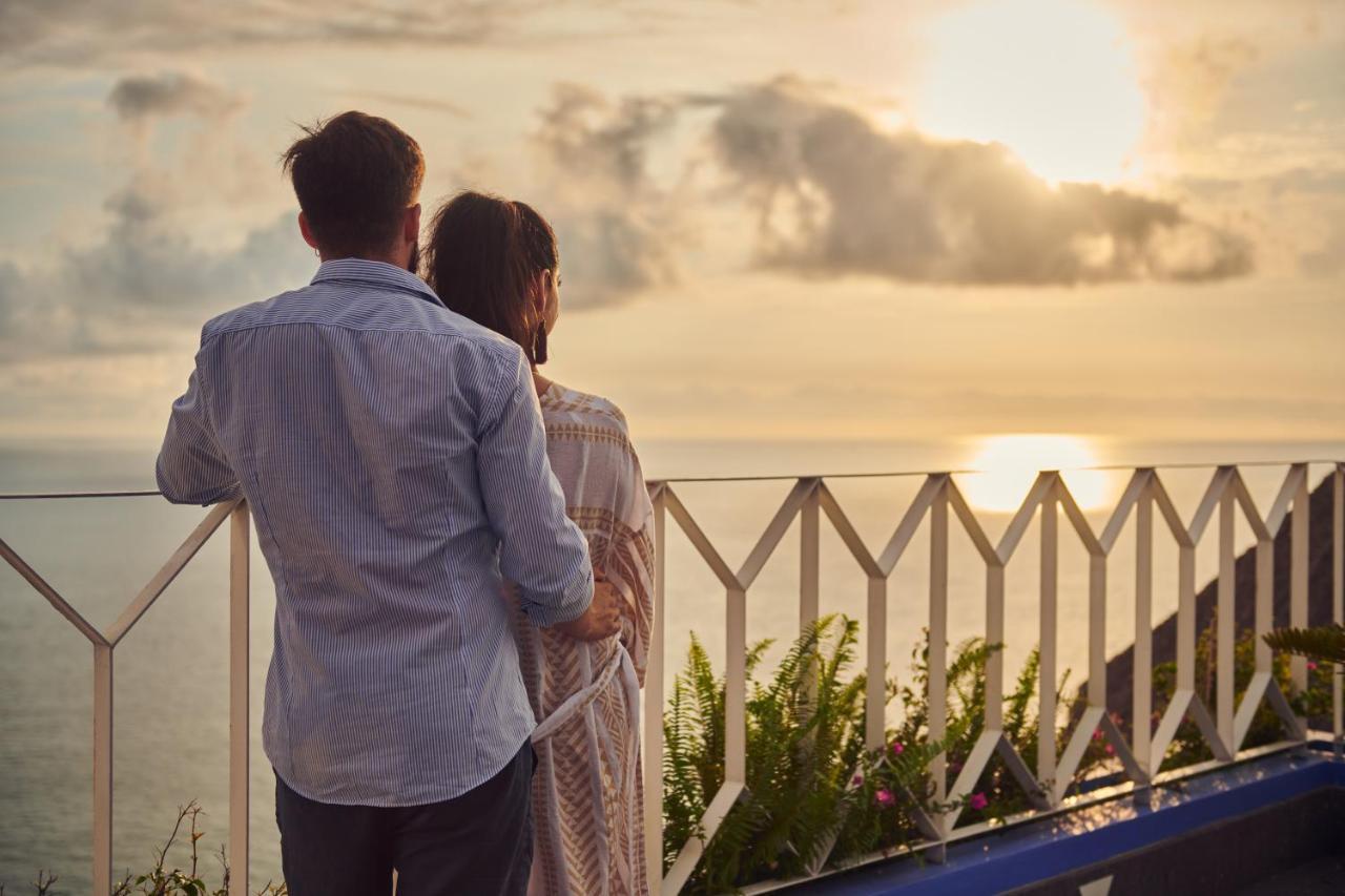 Hotel Luxury Patio Azul (Adults Only) Puerto Vallarta Exteriér fotografie Sunset at the Hotel