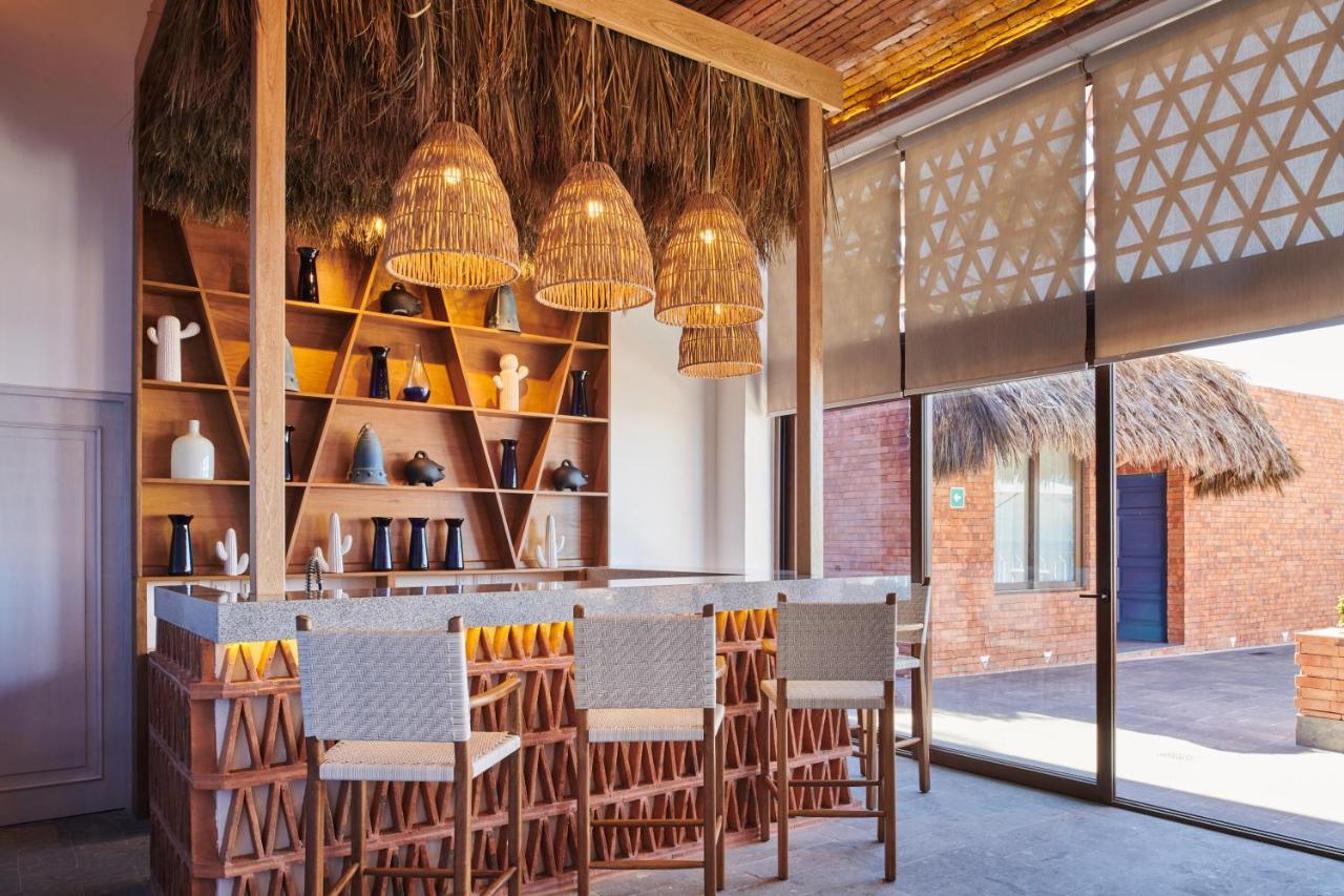 Hotel Luxury Patio Azul (Adults Only) Puerto Vallarta Exteriér fotografie The bar at the restaurant